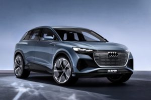 audi e trone punto de recarga